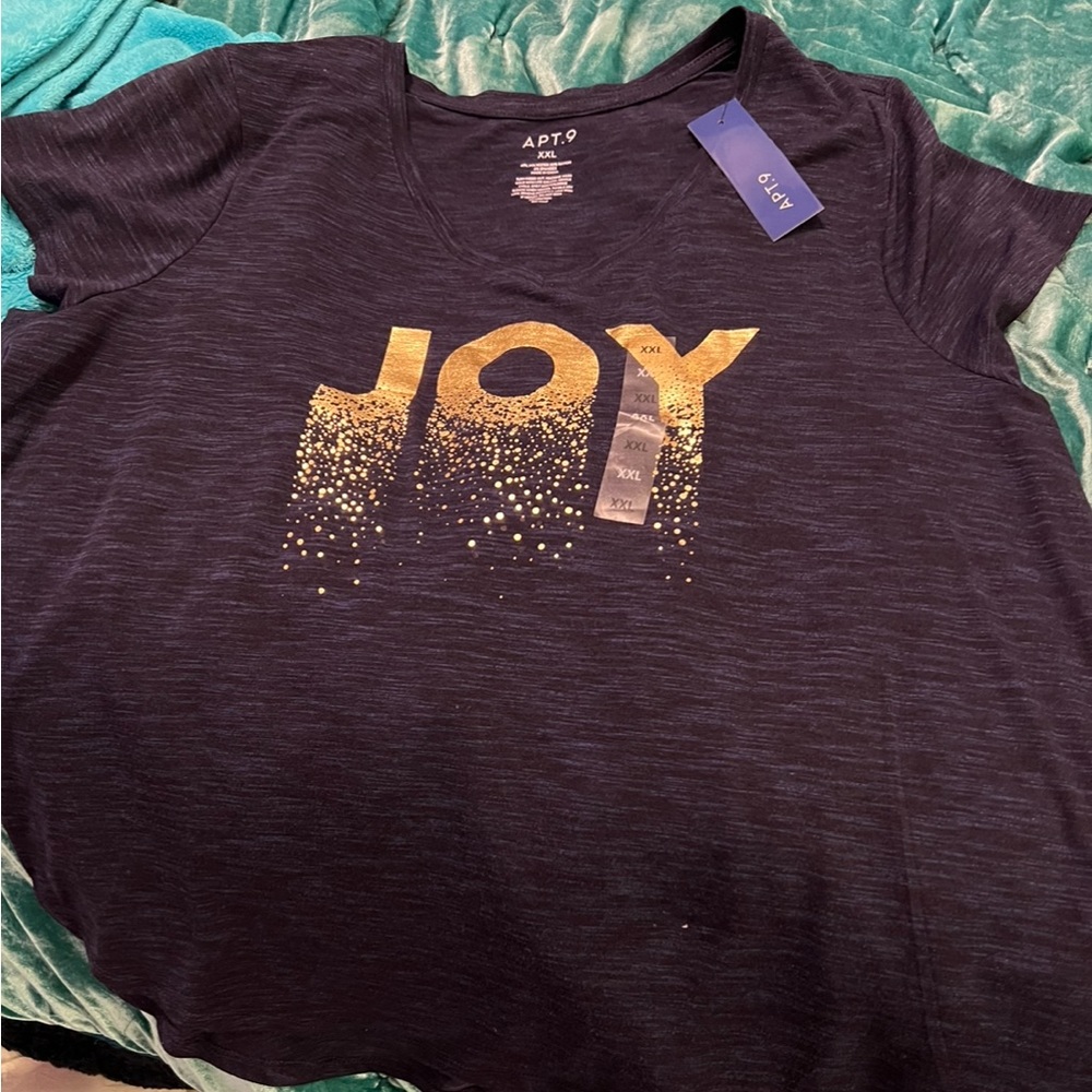 JOY. tshirt gently used